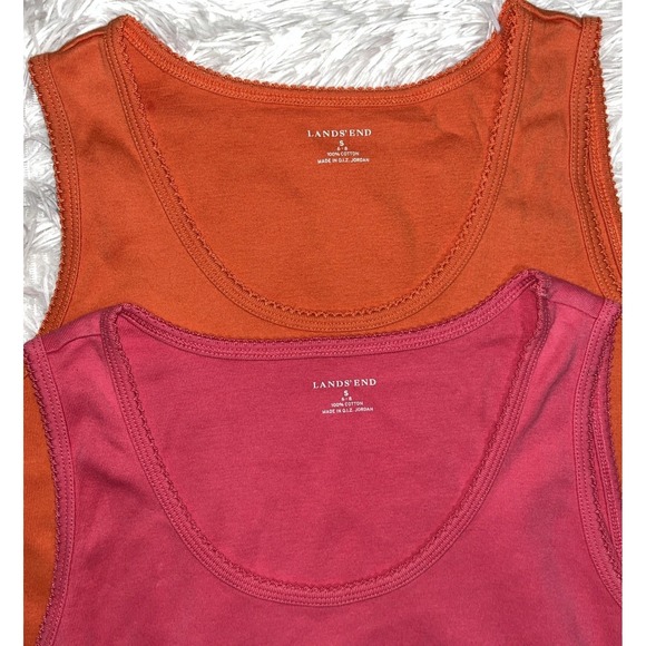 Lot of 2 - Lands End Tank Tops Women's Small (6/8) - Picture 9 of 10